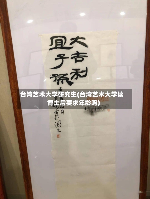 台湾艺术大学研究生(台湾艺术大学读博士后要求年龄吗)-第3张图片