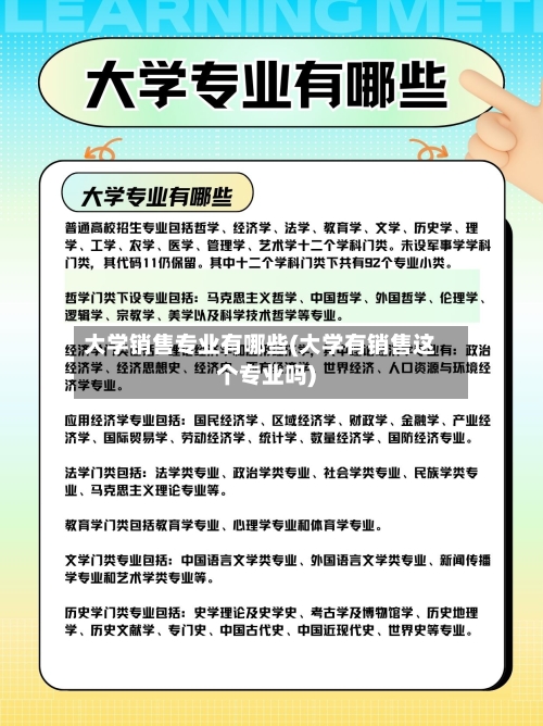 大学销售专业有哪些(大学有销售这个专业吗)-第2张图片