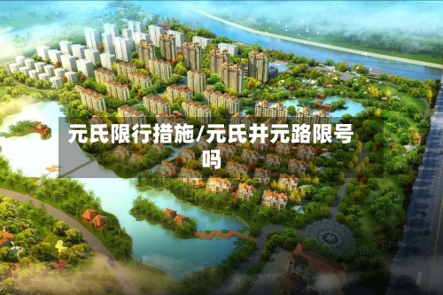 元氏限行措施/元氏井元路限号吗