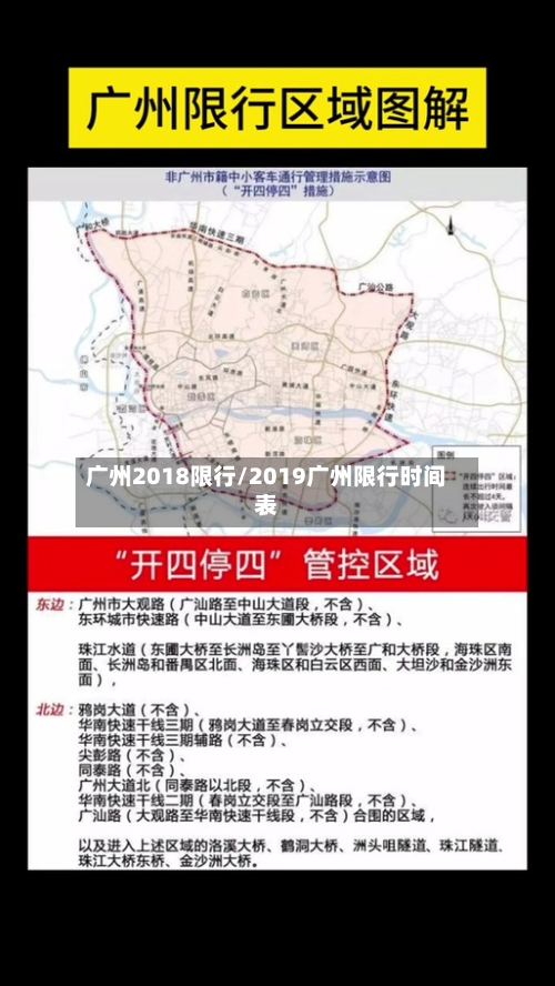 广州2018限行/2019广州限行时间表