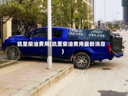 凯里柴油费用(凯里柴油费用最新消息)-第2张图片