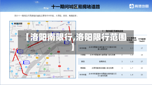 【洛阳南限行,洛阳限行范围】-第2张图片