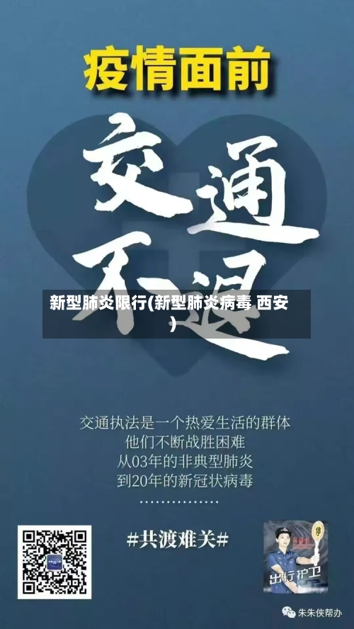 新型肺炎限行(新型肺炎病毒 西安)