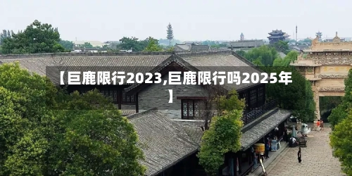 【巨鹿限行2023,巨鹿限行吗2025年】