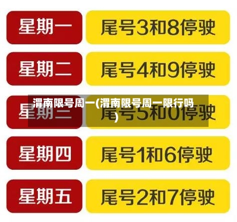 渭南限号周一(渭南限号周一限行吗)