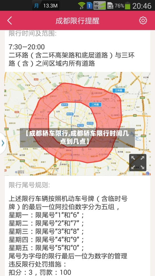 【成都轿车限行,成都轿车限行时间几点到几点】-第2张图片