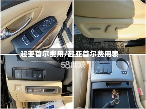 起亚首尔费用/起亚首尔费用表-第2张图片
