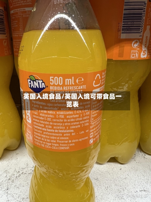 英国入境食品/英国入境可带食品一览表