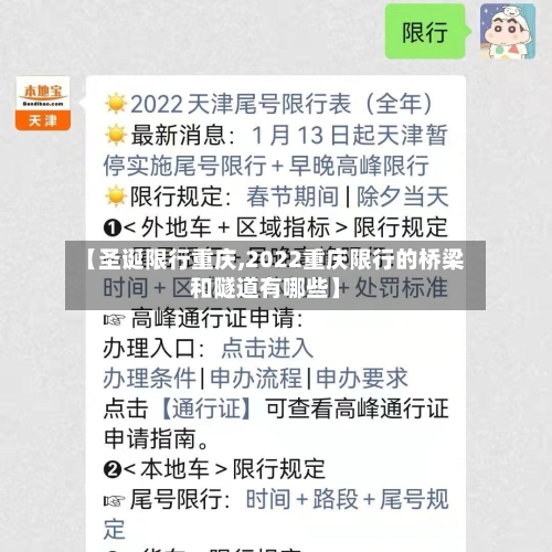 【圣诞限行重庆,2022重庆限行的桥梁和隧道有哪些】-第2张图片