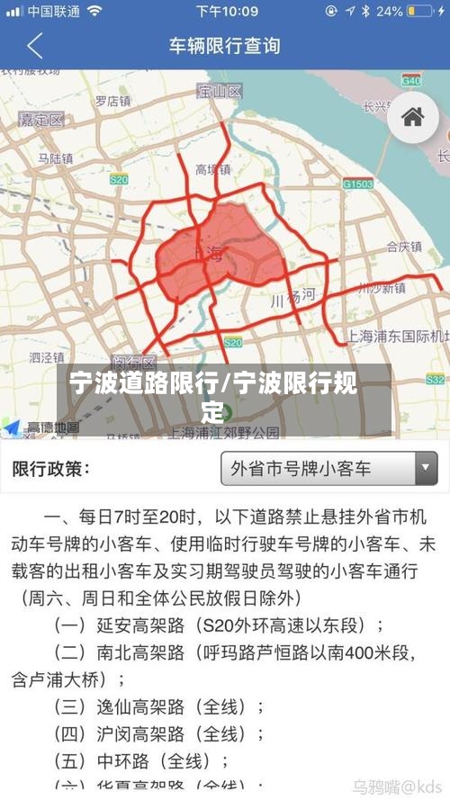 宁波道路限行/宁波限行规定-第3张图片