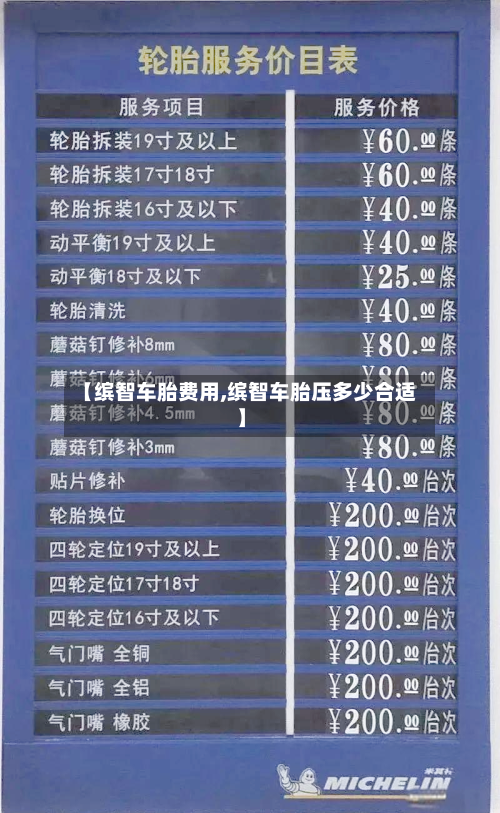 【缤智车胎费用,缤智车胎压多少合适】