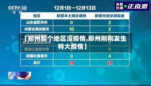 【郑州那个地区没疫情,郑州刚刚发生特大疫情】
