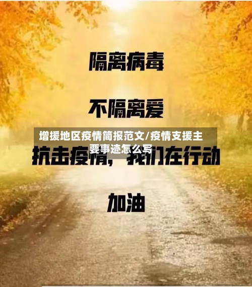 增援地区疫情简报范文/疫情支援主要事迹怎么写-第3张图片