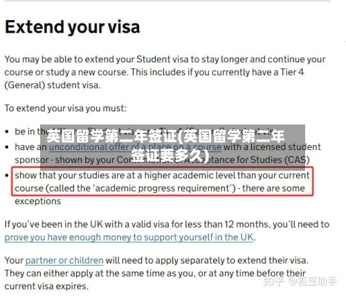 英国留学第二年签证(英国留学第二年签证要多久)