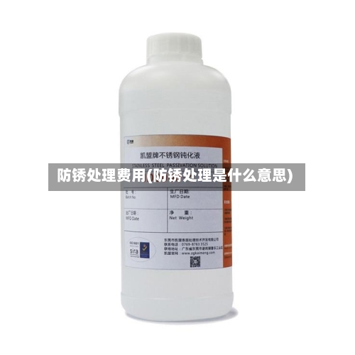 防锈处理费用(防锈处理是什么意思)