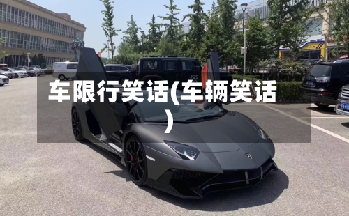 车限行笑话(车辆笑话)