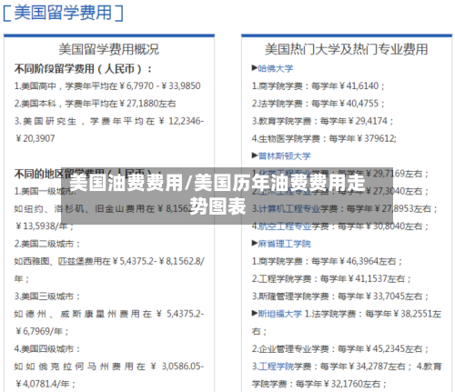 美国油费费用/美国历年油费费用走势图表-第2张图片